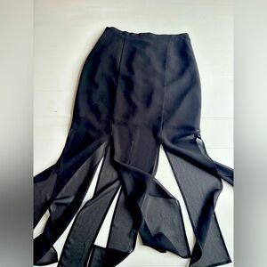 Posé Black Y2K Grunge Fairy Skirt